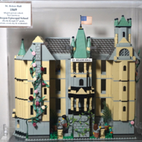 St. Helen's Hall Built from Lego